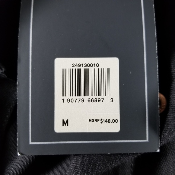 Levi's Commuter Pro Denim Jacket Mens Medium Black - Picture 7 of 8